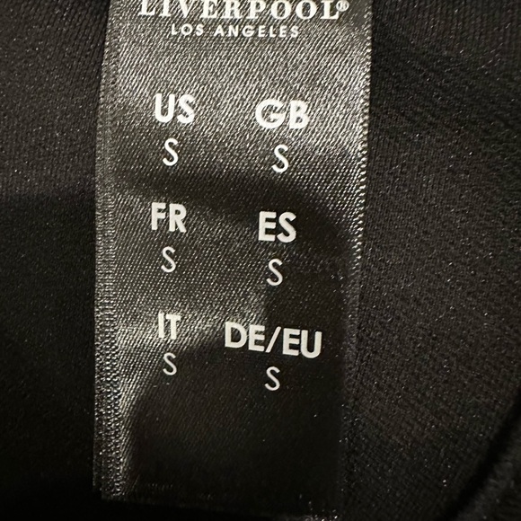 Black Trucker Jacket Liverpool Small Denim Jean Jacket - Picture 9 of 14